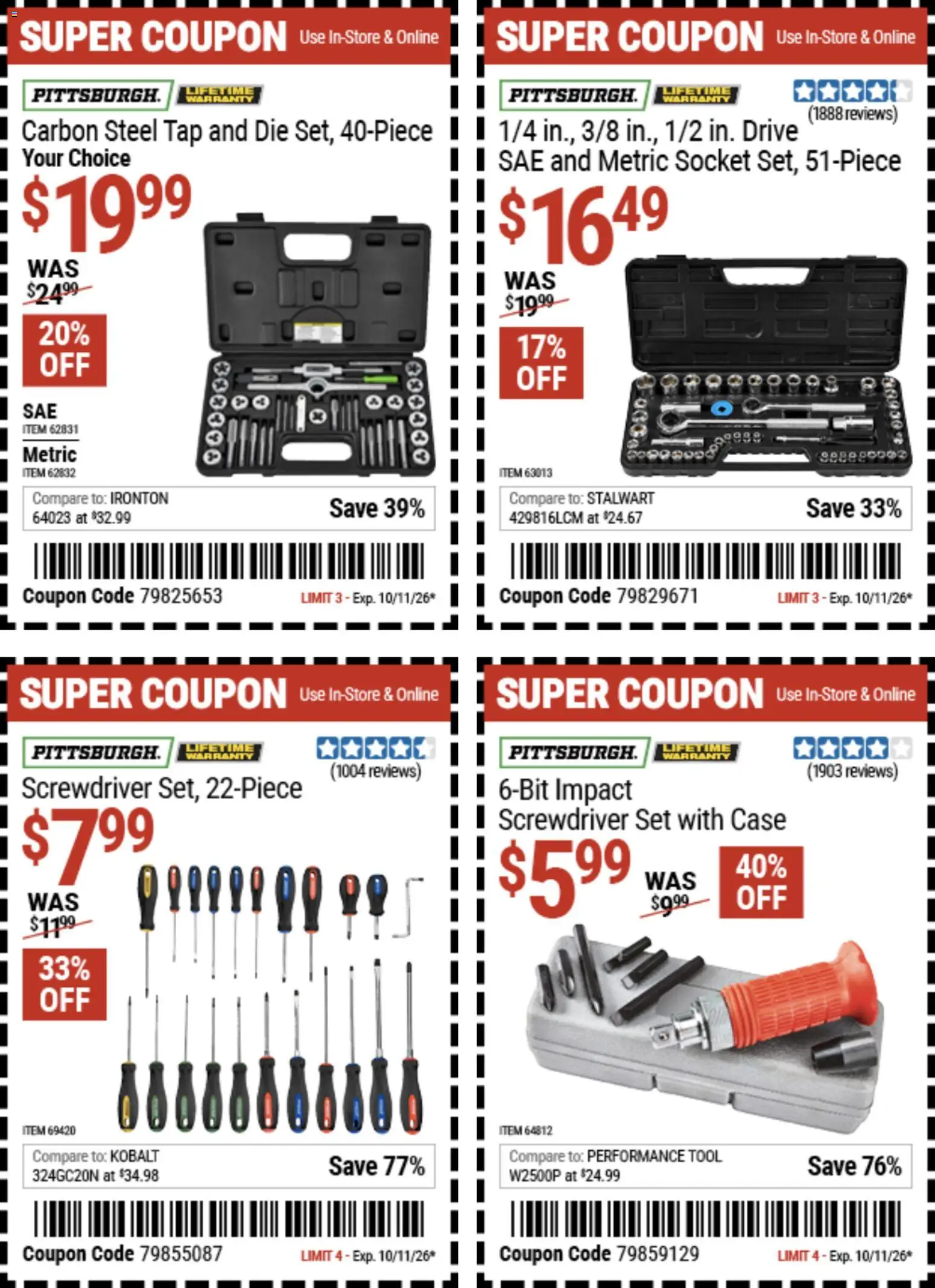 Harbor Freight Weekly Ad - valid from 09/28/2026 | Page: 11