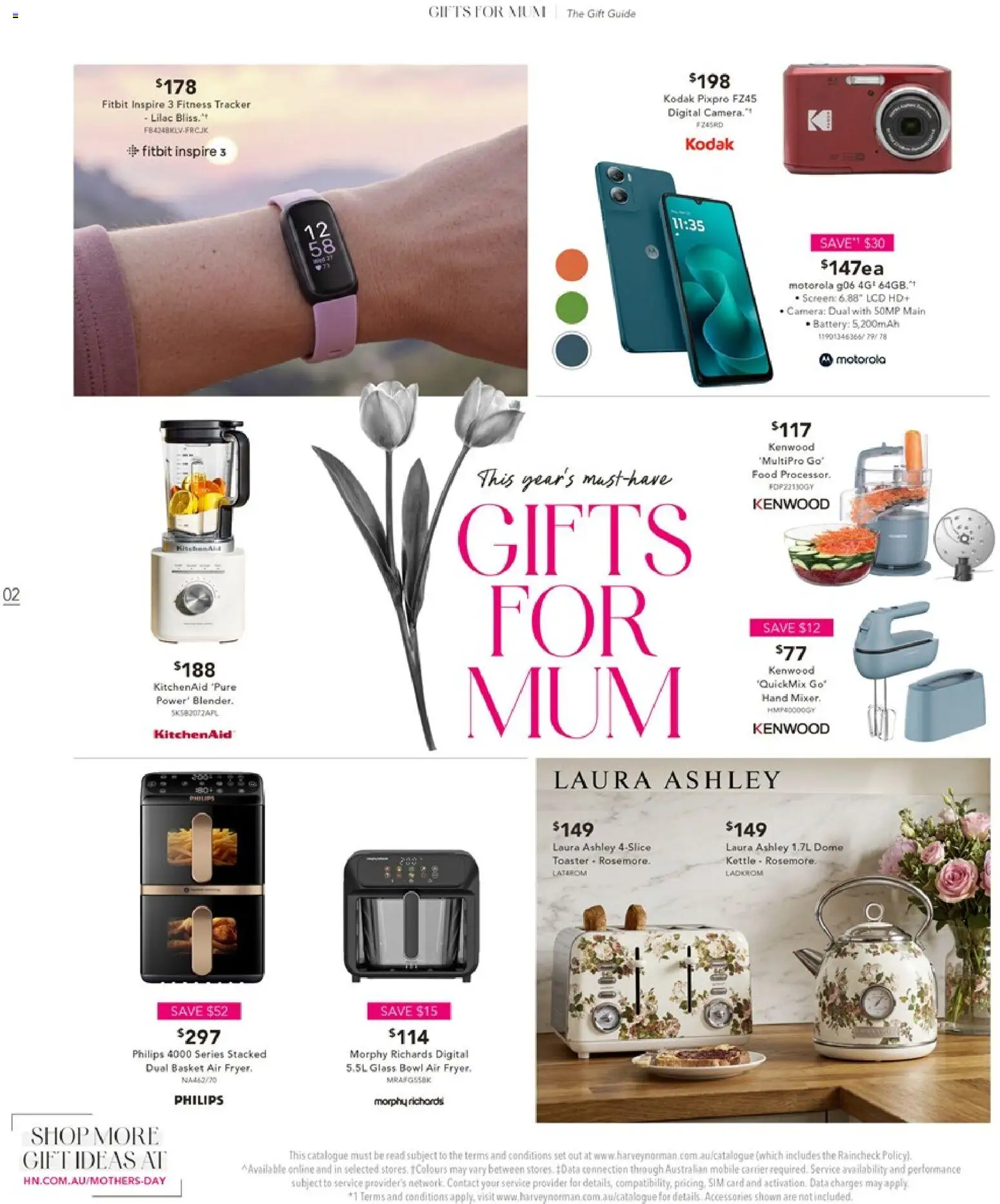 Harvey Norman catalogue - valid from 01.05.2026 | Page: 2 | Products: Basket, Camera, Kettle, Toaster