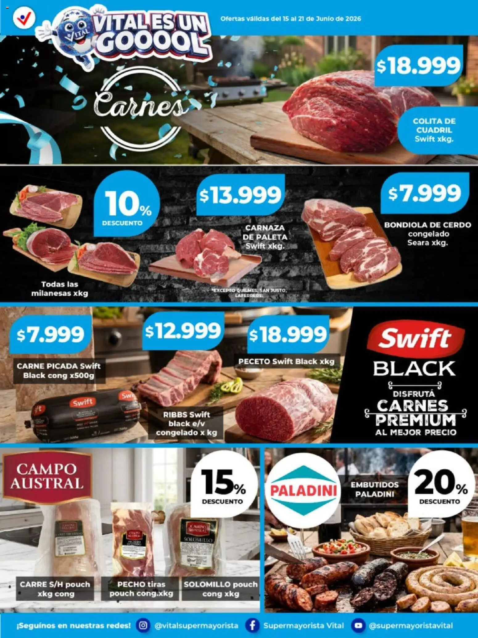 Vital - Especial de frescos │ válido desde el 15.06.2026 | Página: 2 | Productos: Paleta, Cerdo