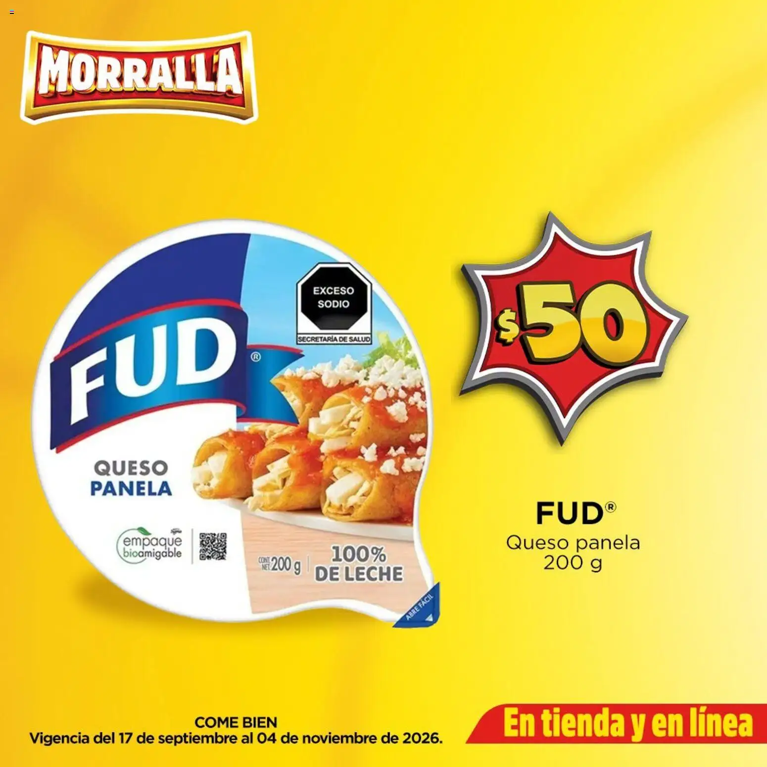 Nuevas ofertas de Bodega Aurrerá válidas en toda la República Mexicana desde el 17/09/2026. ¡Encuentra las mejores ofertas en Bodega Aurrerá folleto ¡Pon a prueba tu Morralla!! | Página: 3