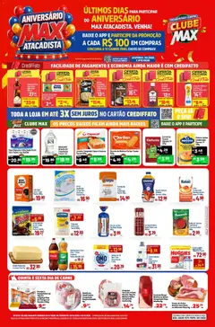 Max Atacadista ofertas Aniversário - Pré-Visualização do folheto da loja Max Atacadista, válido de 26/10/2026