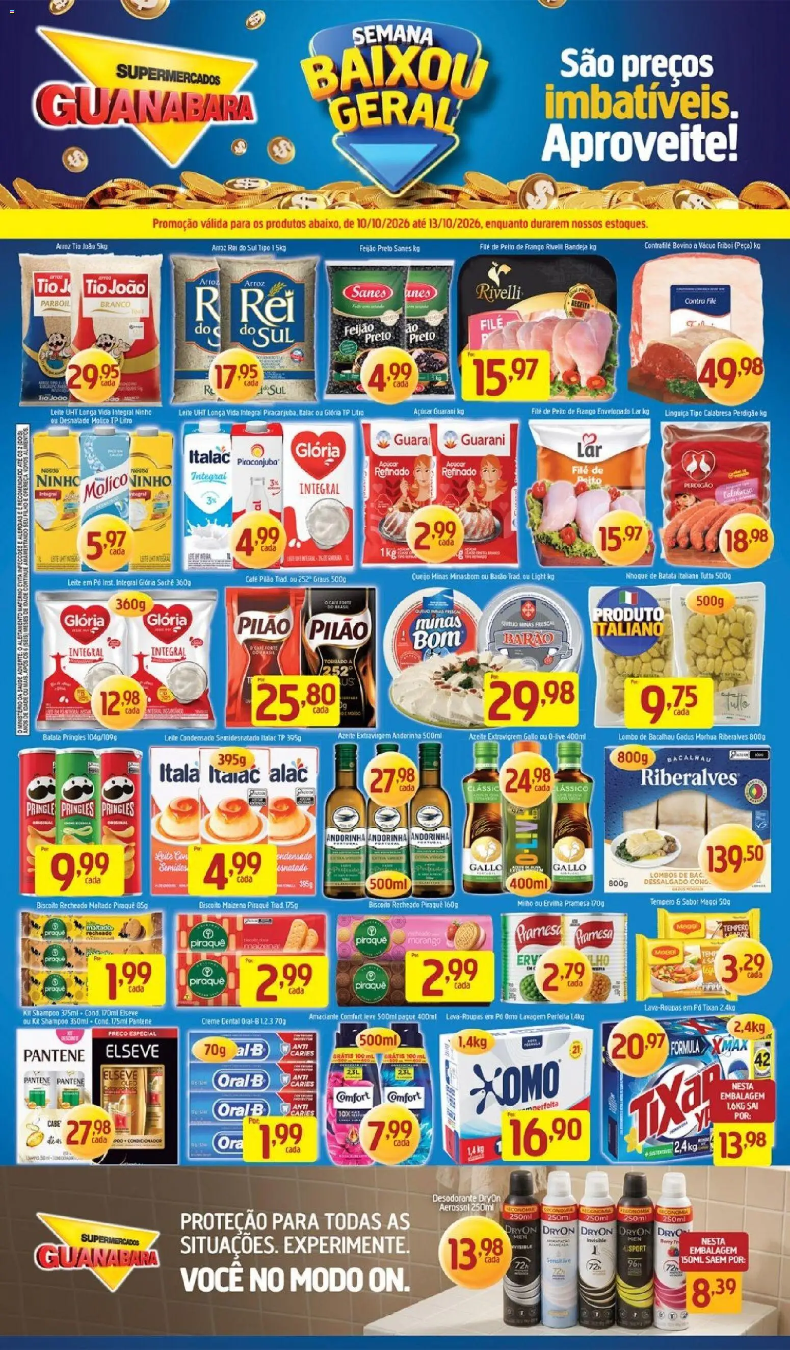Supermercados Guanabara Folheto - válido de 10/10/2026 | Página: 1