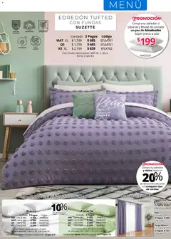 Vista previa de Colchas Concord catálogo, nuevo folleto de la tienda, válido en México a partir del 01.05.2026 | Página: 32