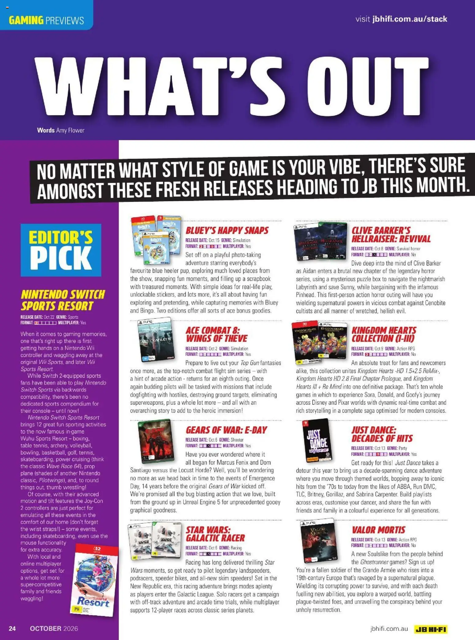 JB Hi-Fi catalogue - valid from 01/10/2026 | Page: 100 | Products: Dance, Controller, Mouse, Game