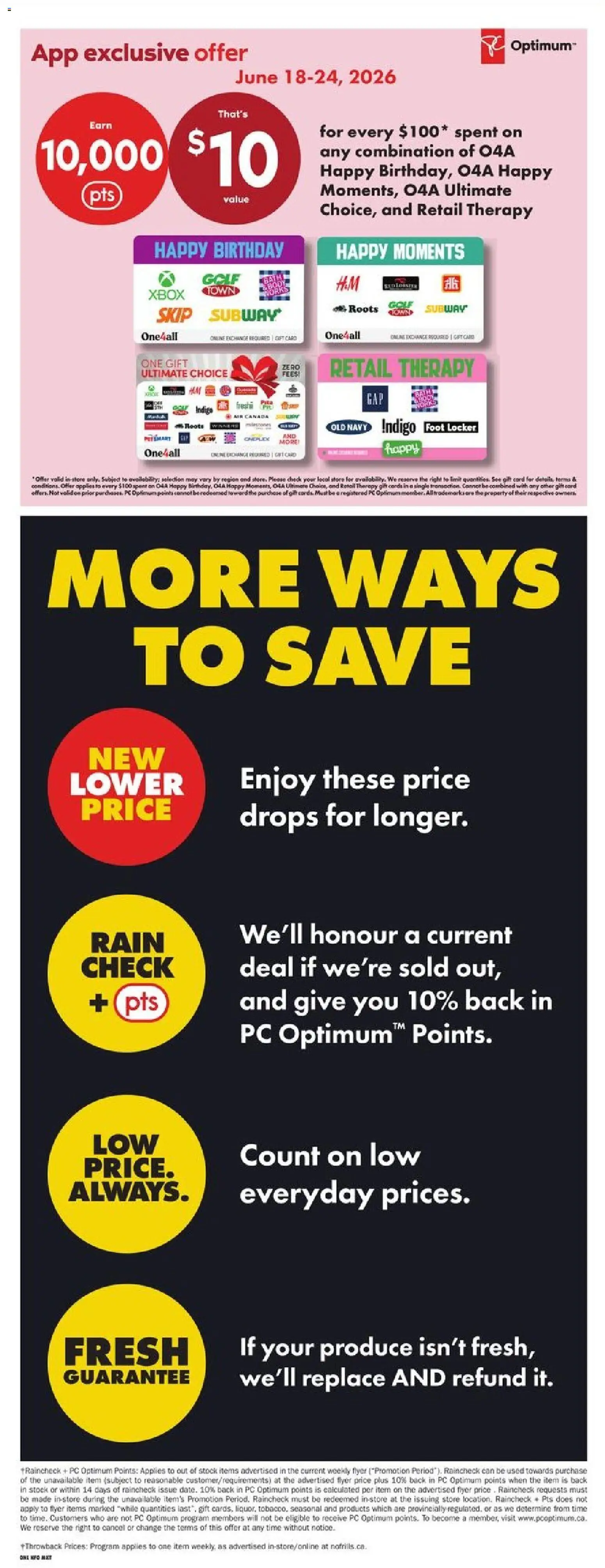 No Frills flyer valid from 18.06.2026 | Page: 14 | Products: PC, Xbox, Bath