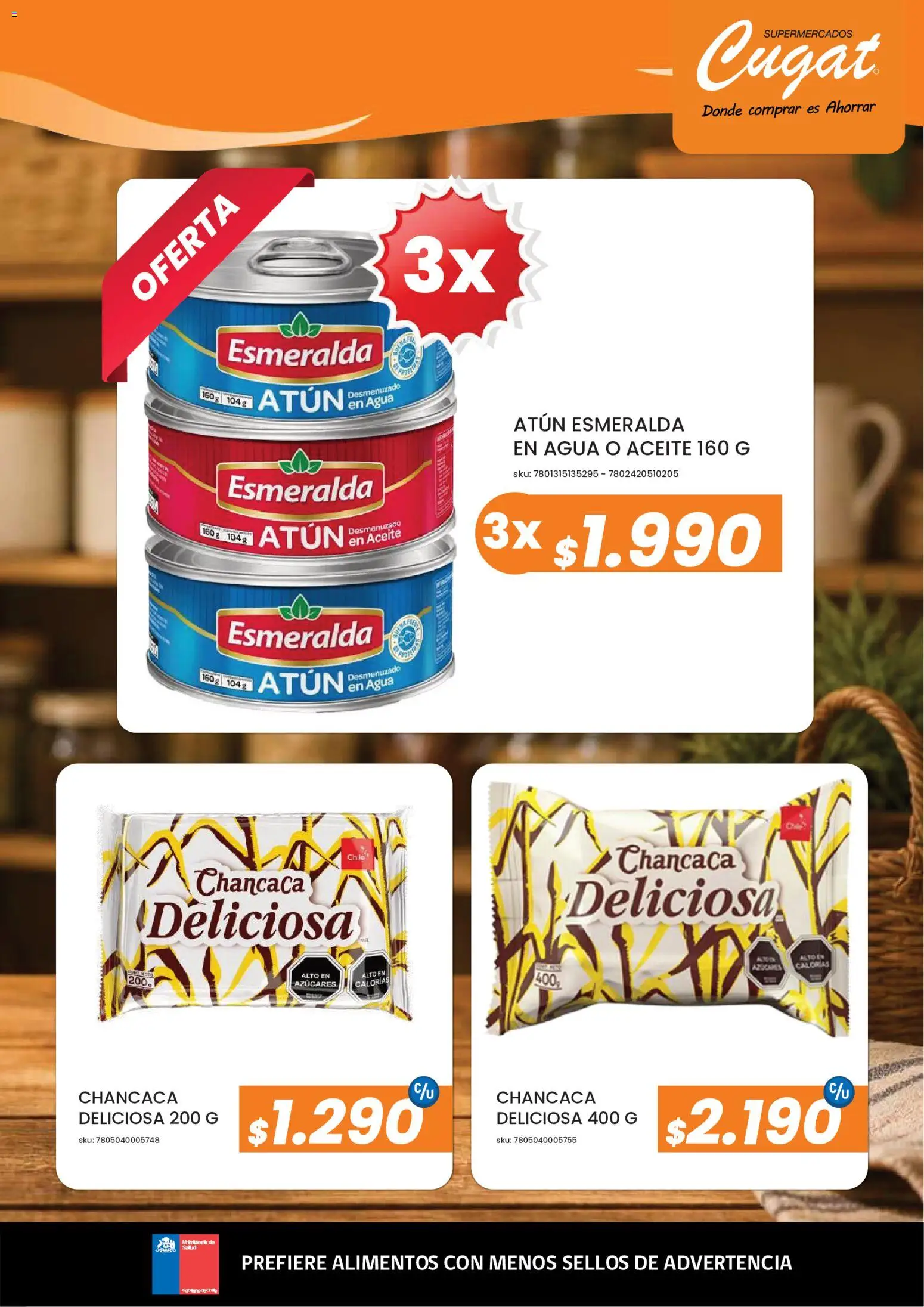 Cugat Ofertas  │ válido desde el 15.05.2026 | Página: 5 | Productos: Atún, Agua, Aceite