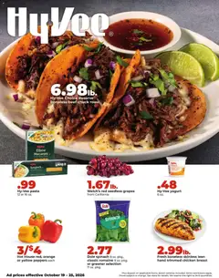 Preview of HyVee weekly ads valid from 10/19/2026