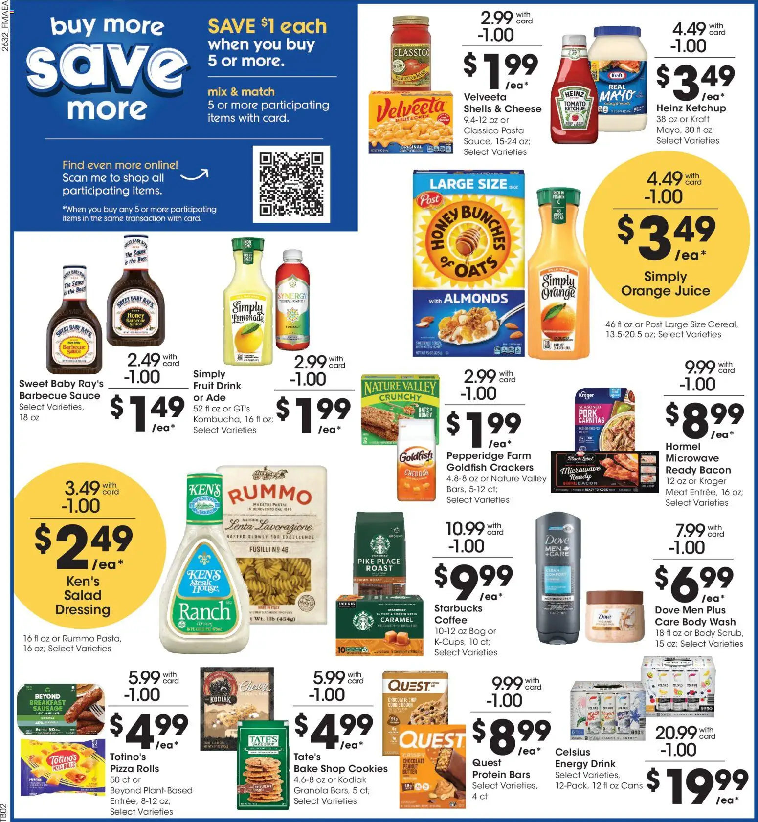 Fred Meyer Weekly Ad - valid from 09/09/2026 | Page: 5 | Products: Juice, Protein, Pasta, Sauce
