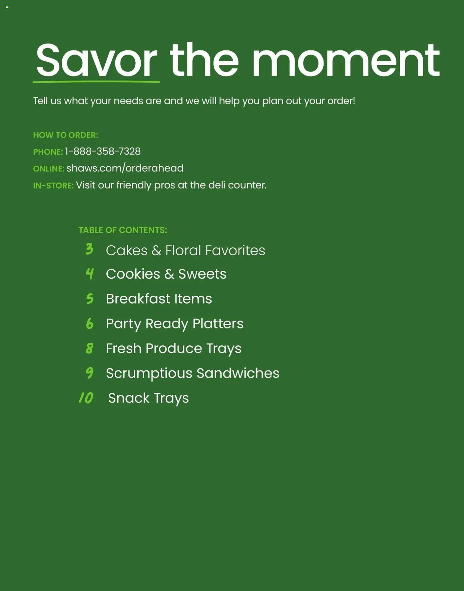 Shaw's Entertainment Guide - valid from 11/28/2025 | Page: 2 | Products: Table, Sweets, Cookies, Watch