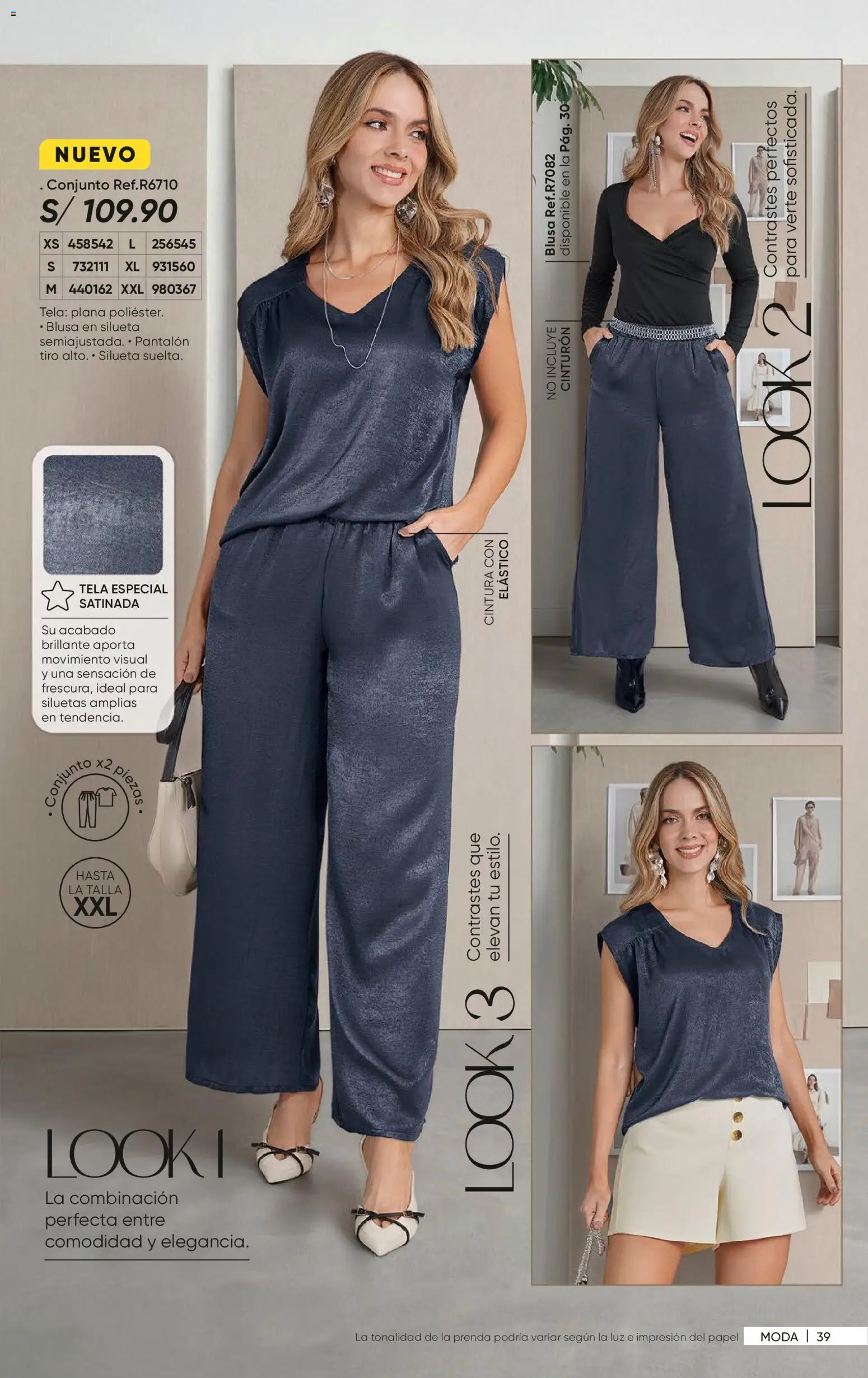 Catálogo Azzorti válido desde 27/07/2026 | Página: 41 | Productos: Blusa, Cinturón