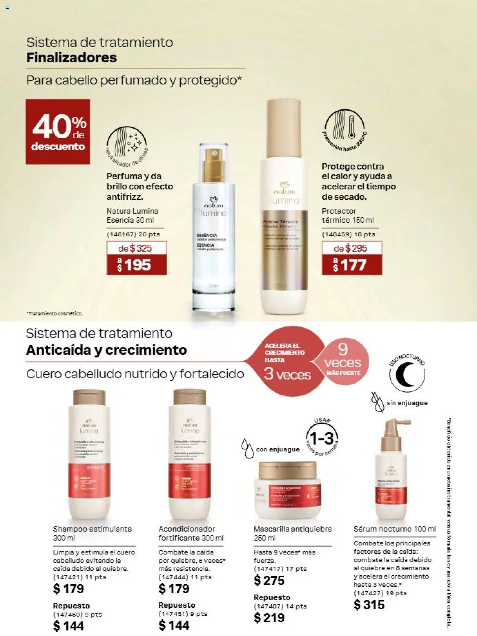 Nuevas ofertas de Natura válidas en toda la República Mexicana desde el 21/08/2026. ¡Encuentra las mejores ofertas en Natura campaña 13 2026! | Página: 127 | Productos: Brillo, Shampoo, Mascarilla, Acondicionador