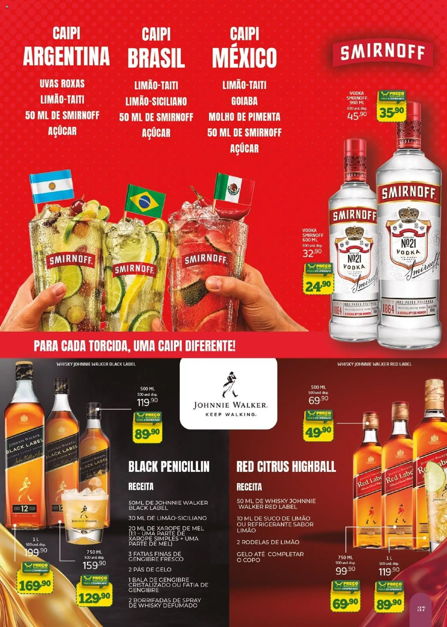 Cooper Folheto - válido de 27.05.2026 | Página: 37 | Produtos: Gengibre, Whisky, Mel, Bala