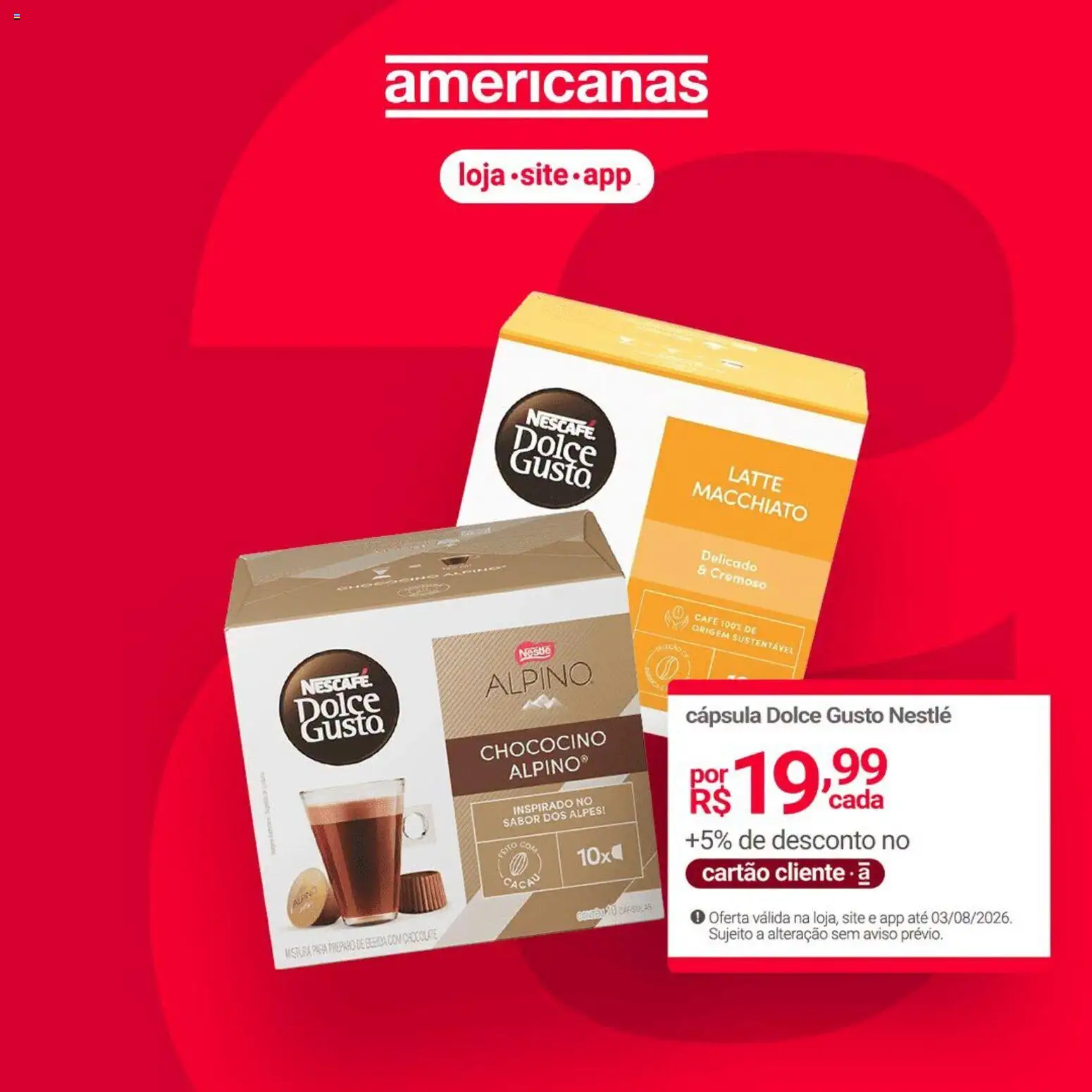 Lojas Americanas Folheto - válido de 03/08/2026 | Página: 3
