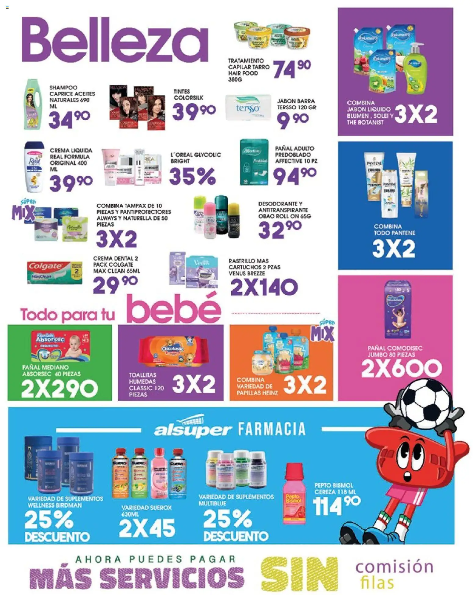 Nuevas ofertas de Alsuper válidas en toda la República Mexicana desde el 26.05.2026. ¡Encuentra las mejores ofertas en Alsuper folleto Calera! | Página: 4