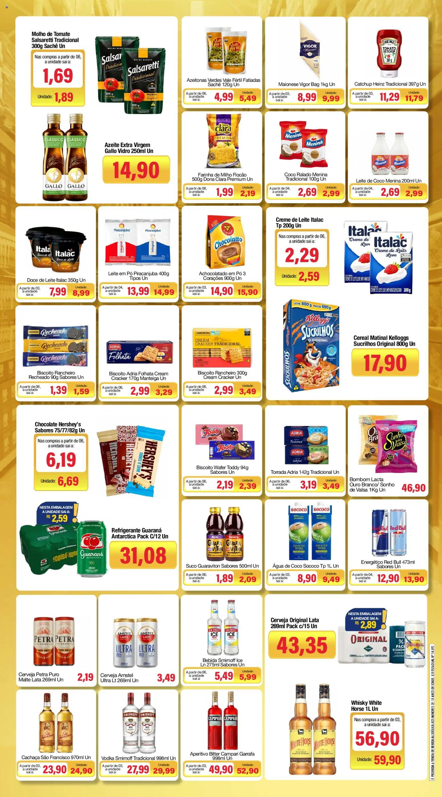 Spani Atacadista Folheto - válido de 29/09/2026 | Página: 3 | Produtos: Coco, Sonho, Cookies, Leite de coco