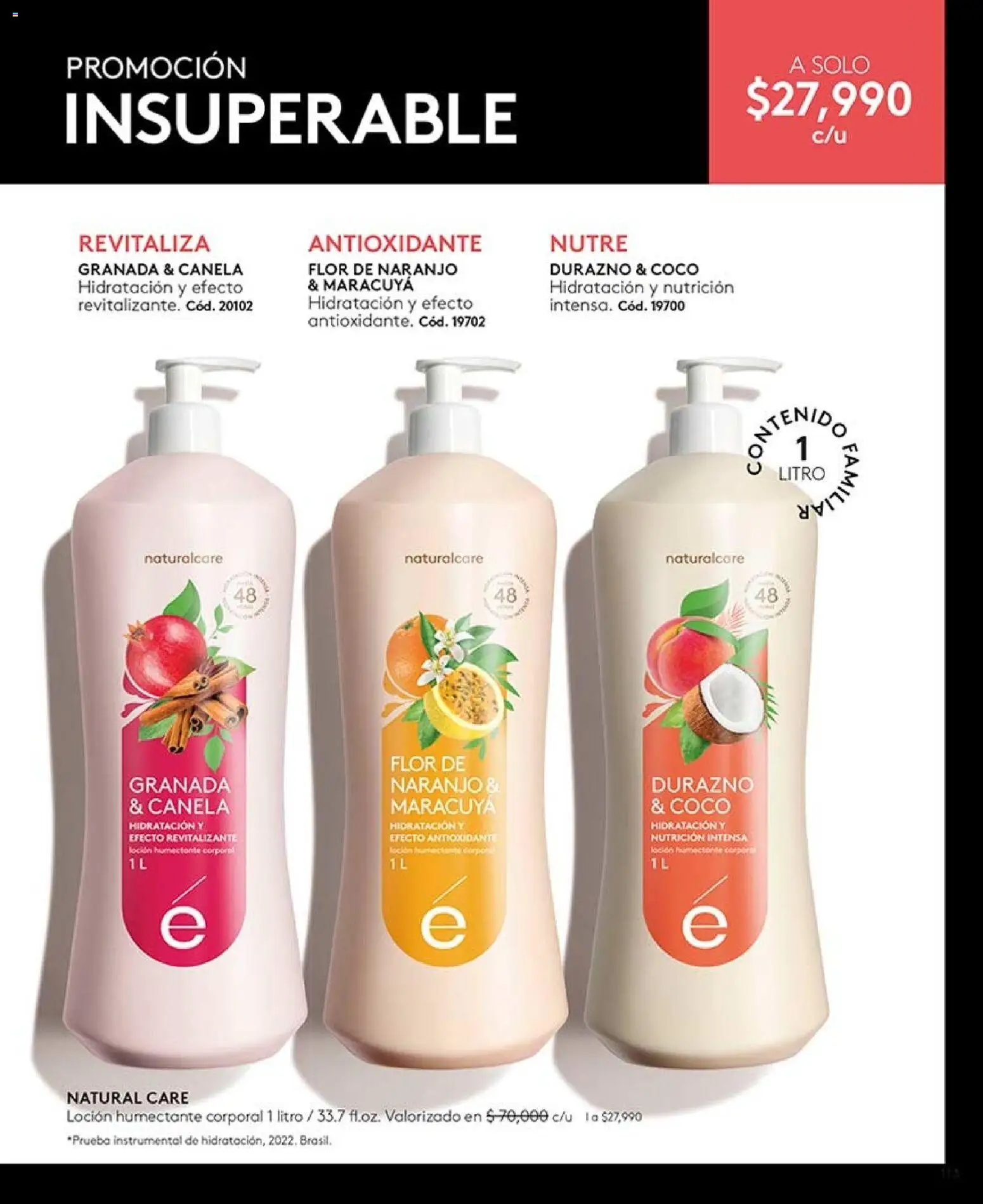 Ésika revista - valida desde el 28/08/2026 | Página: 113 | Productos: Maracuyá, Coco, Granada, Durazno