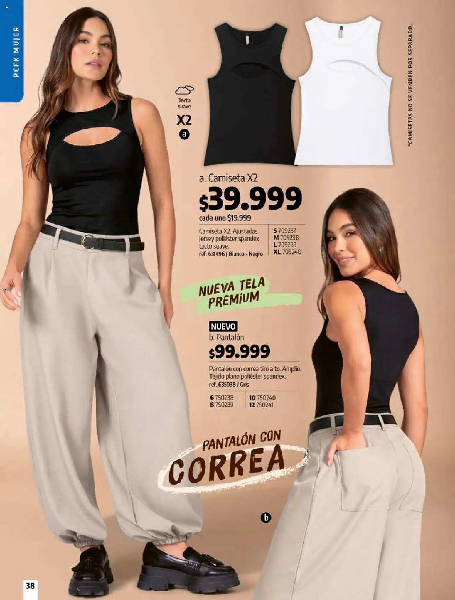 Pacifika revista - valida desde el 12/07/2026 | Página: 38 | Productos: Camiseta