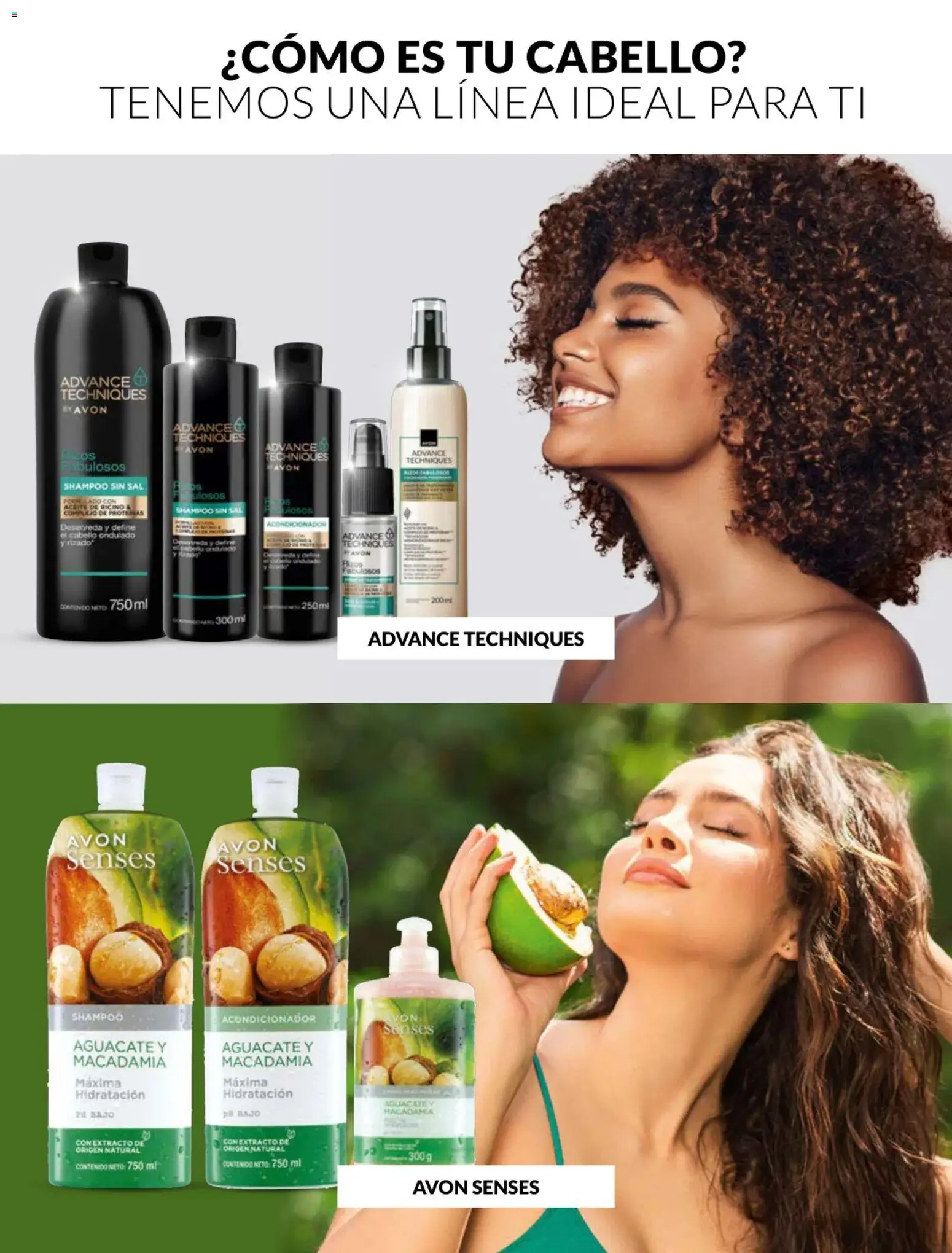 Catálogo Avon válido desde 17.06.2026 | Página: 163 | Productos: Shampoo, Acondicionador, Aceite