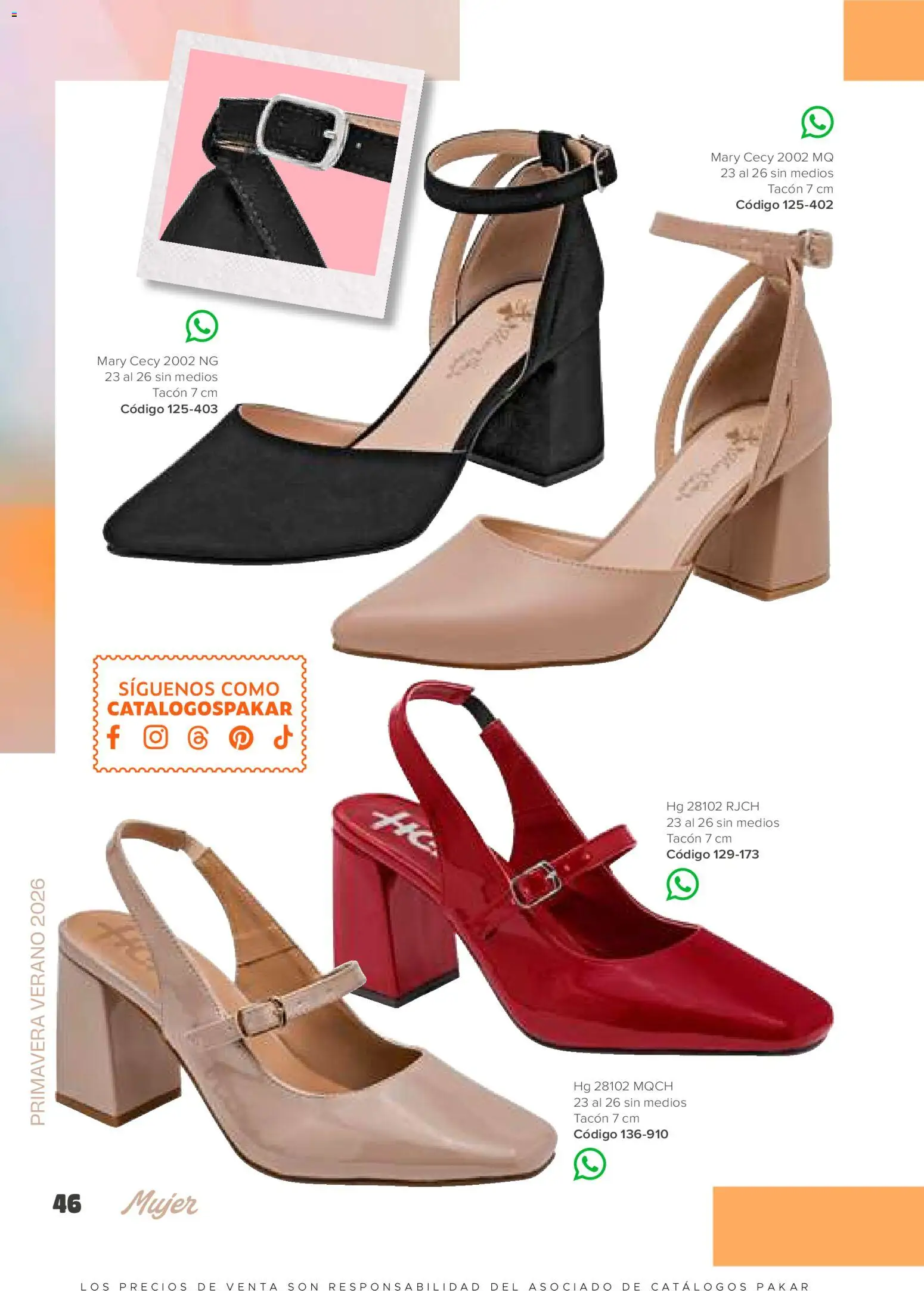 Shoes Collection PAKAR catálogo 2026 PDF (Julio) — page 45