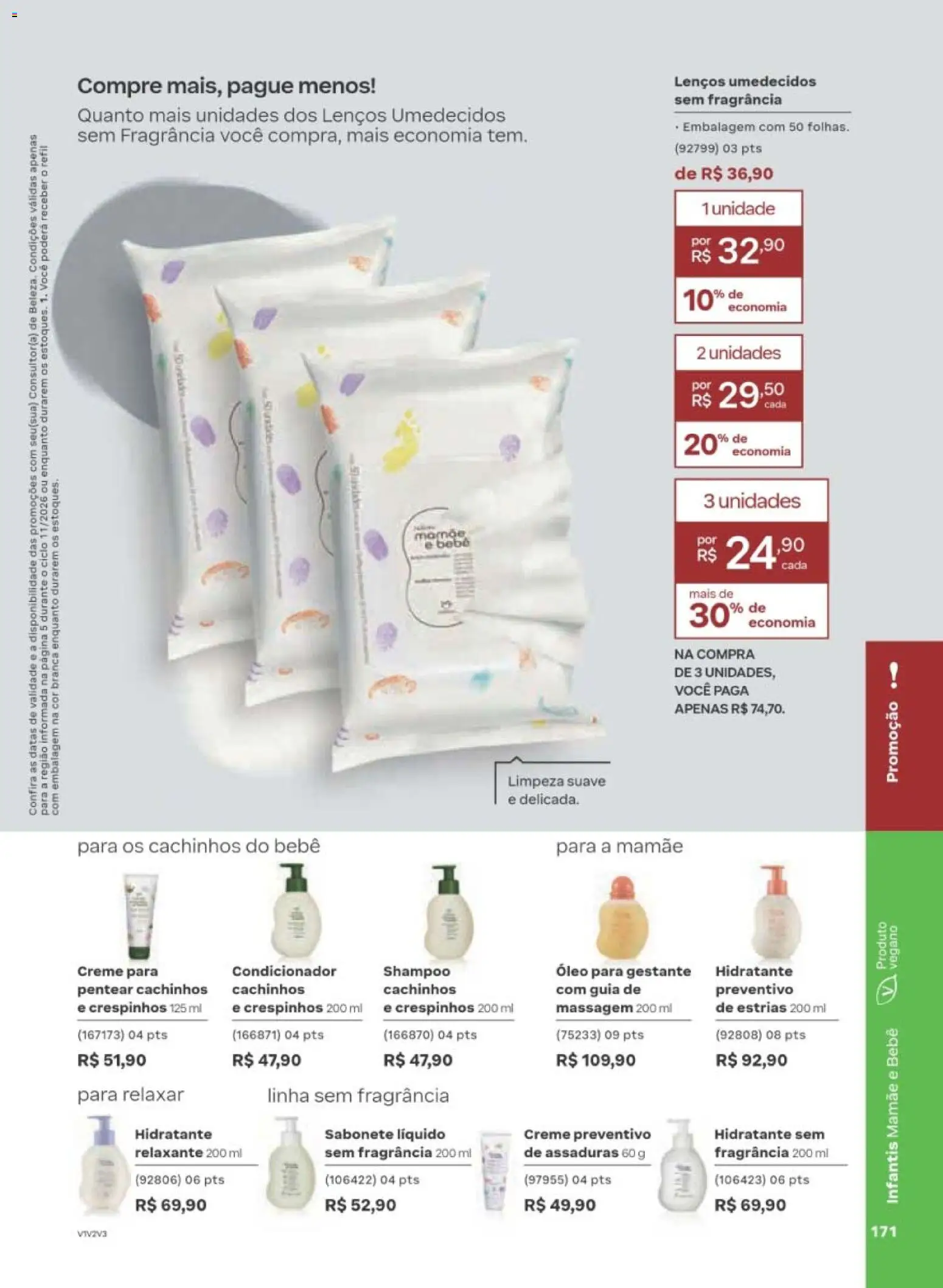 Natura Folheto - válido de 29/06/2026 | Página: 171 | Produtos: Fragrância, Condicionador, Creme, Sabonete líquido