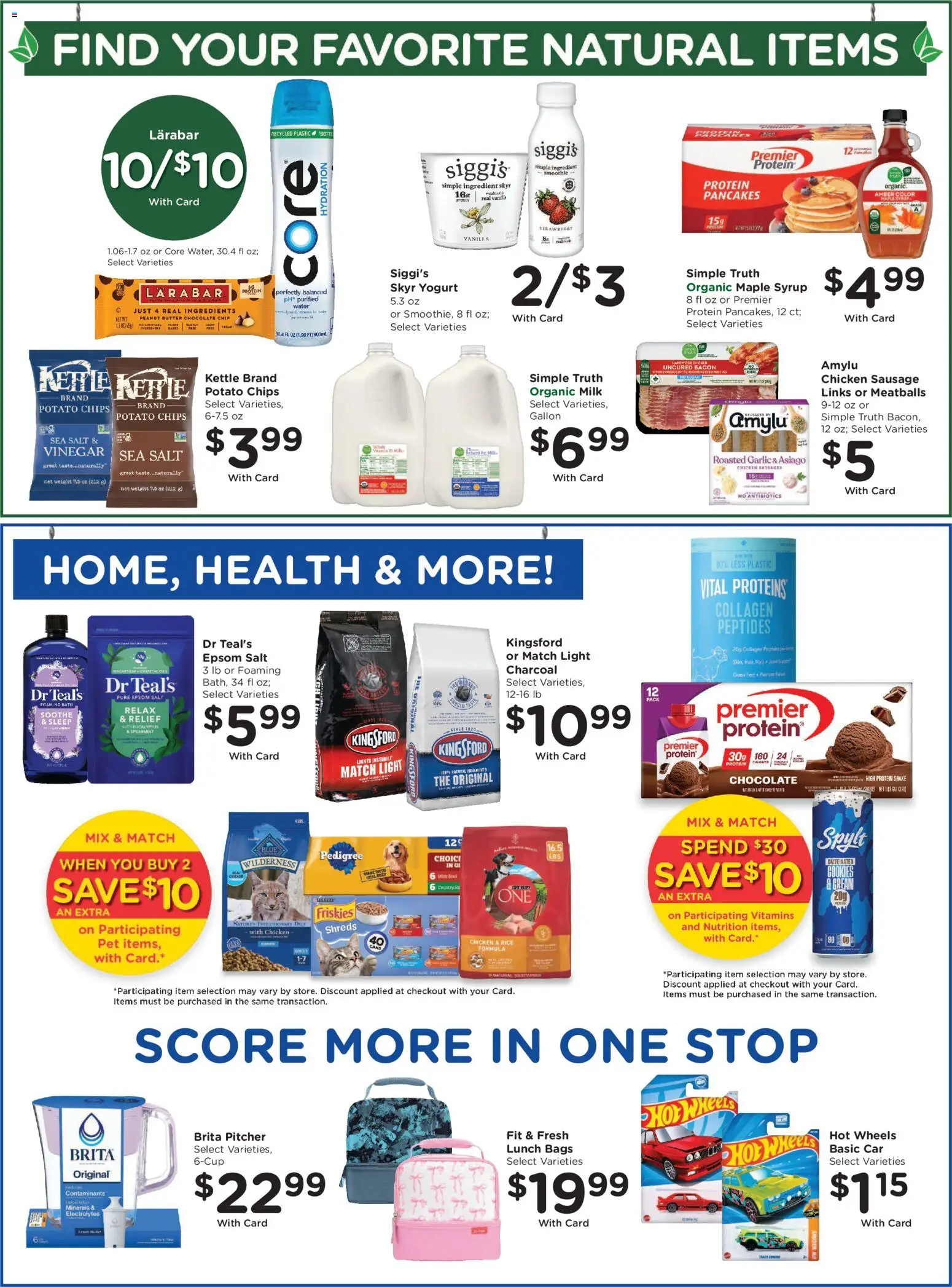 Kroger Weekly Ad - valid from 07/08/2026 | Page: 10 | Products: Vinegar, Butter, Garlic, Kettle