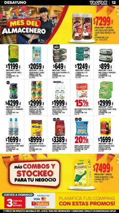 Vista previa Yaguar - Oferta Semanal Parque Chacabuco válido desde el 07/09/2026 | Página: 12 | Productos: Mate, Polvo, Edulcorante, Té