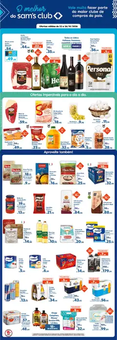 Sam's Club - Ofertas da semana - Pré-Visualização do folheto da loja Sam's Club, válido de 22/10/2026