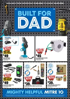 Preview of Mitre 10 Built For Dad - valid from 12/08/2026