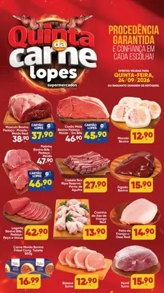 Lopes Supermercados - Ofertas da semana - Pré-Visualização do folheto da loja Lopes Supermercados, válido de 24/09/2026