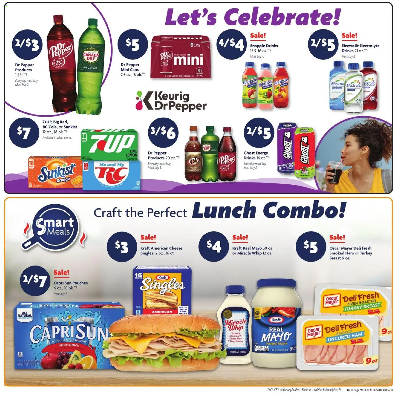 Family Dollar Weekly Ad - valid from 08/30/2026 | Page: 6 | Products: Ginger, Ham, Pepper, Lemon
