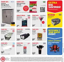 Preview of Home Hardware weekly flyer / circulaire from shop Home Hardware valid from Sep 24, 2026 | Page: 2 | Products: Batteries, Toilet seat, Firewood, Bath