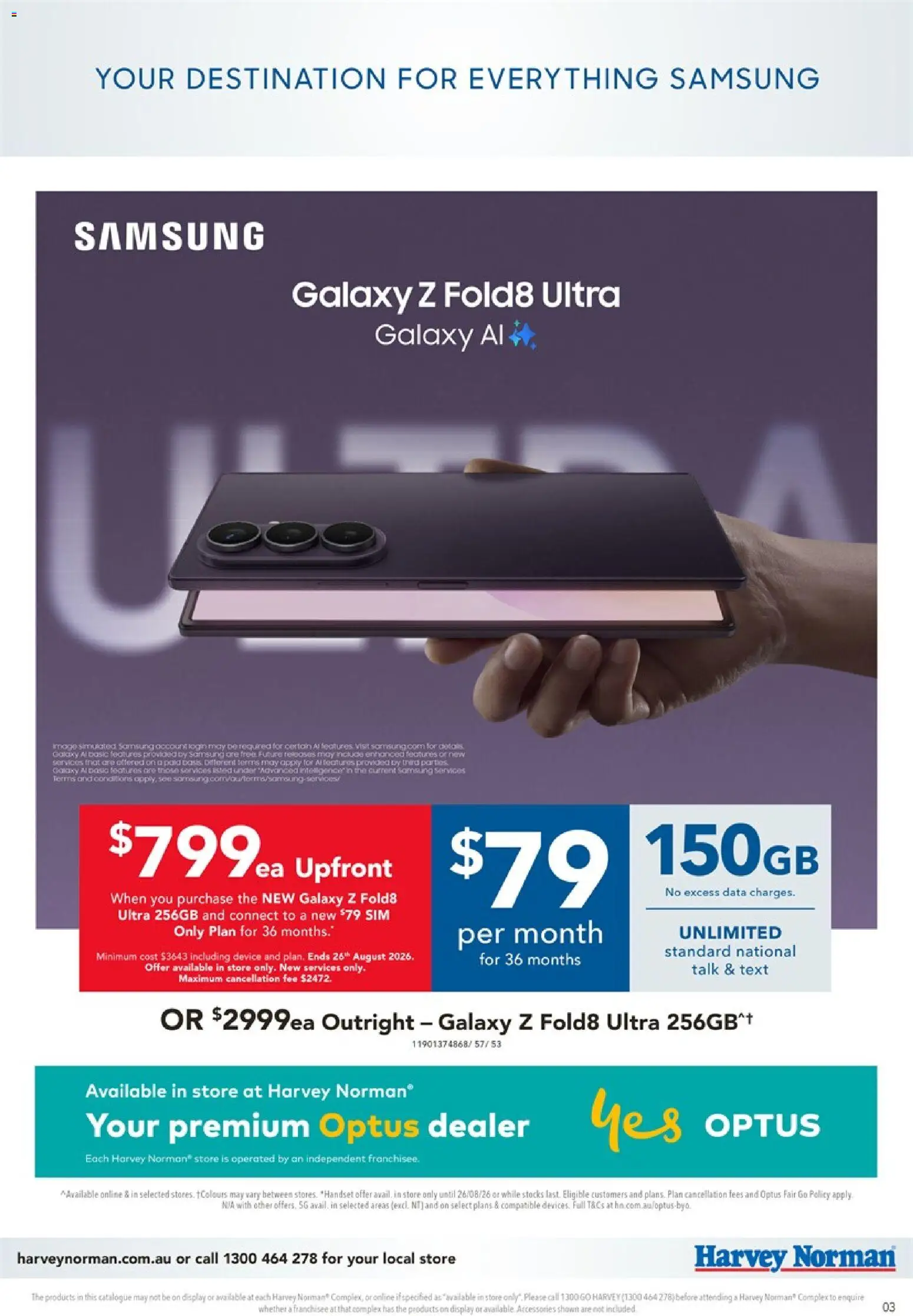 Harvey Norman catalogue - valid from 14/08/2026 | Page: 3 | Products: Accessories, Device