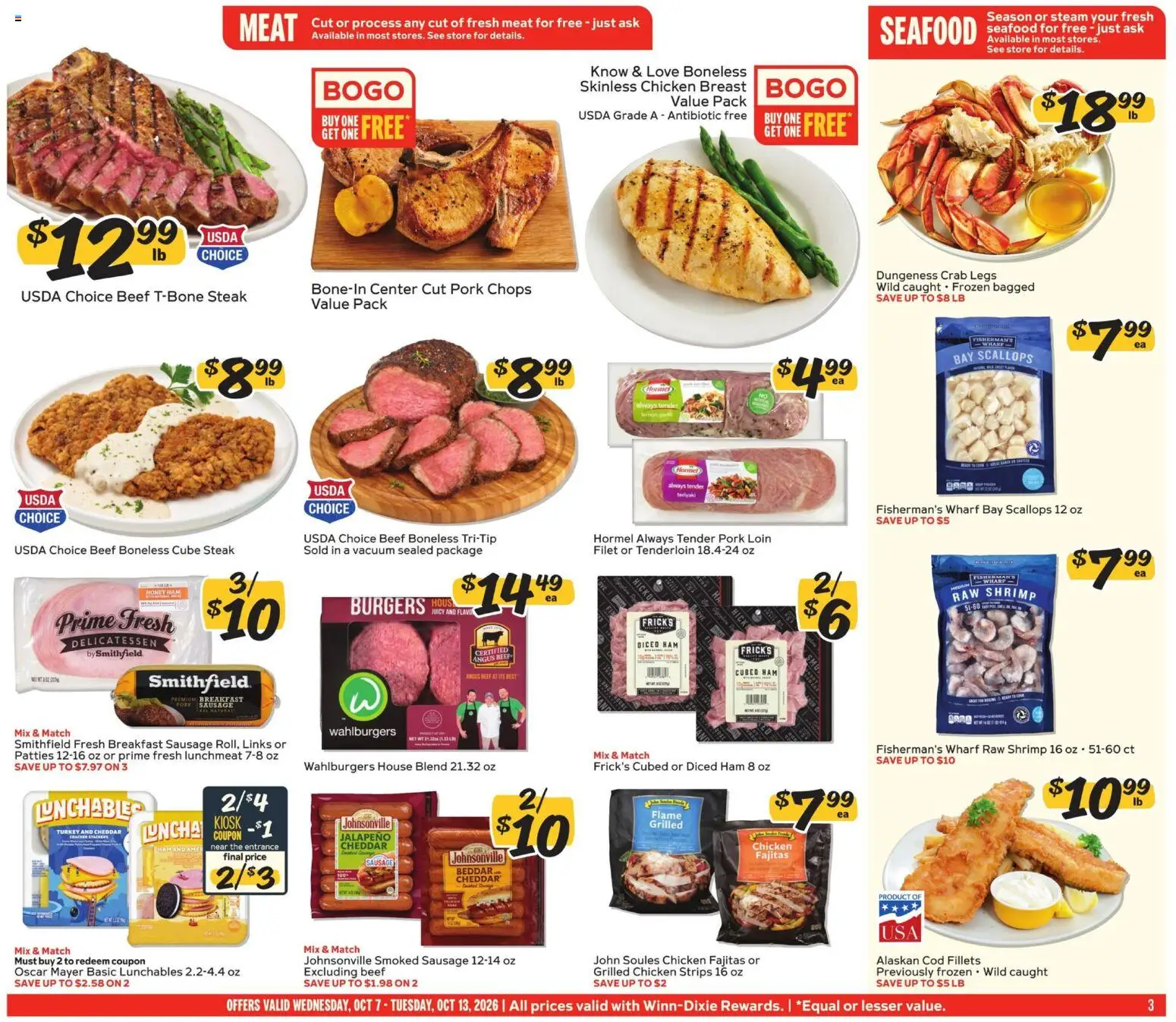 Winn Dixie Weekly Ad - valid from 10/07/2026 | Page: 3