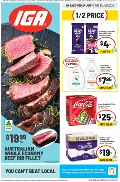 Preview of IGA catalogue QLD - valid from 24/06/2026