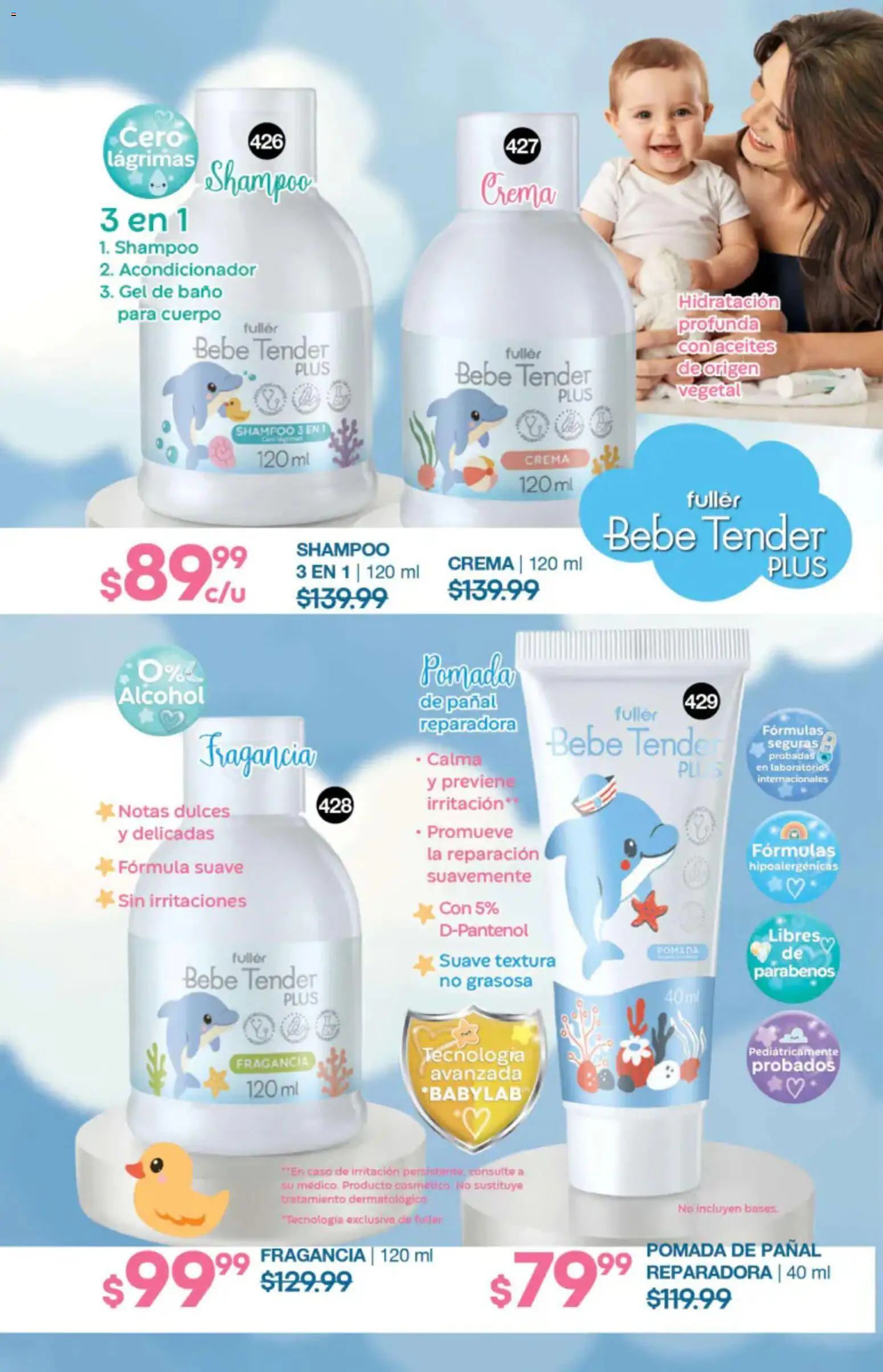 Nuevas ofertas de Fuller válidas en toda la República Mexicana desde el 27/05/2026. ¡Encuentra las mejores ofertas en Fuller campaña 4 2026! | Página: 128 | Productos: Crema, Dulces, Baño, Fragancia