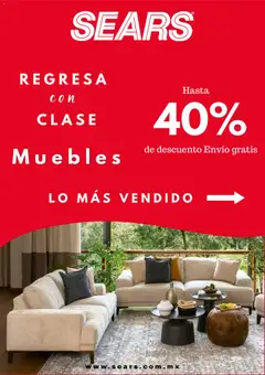 Vista previa de Sears promociones, nuevo folleto de la tienda, válido en México a partir del 07/09/2026
