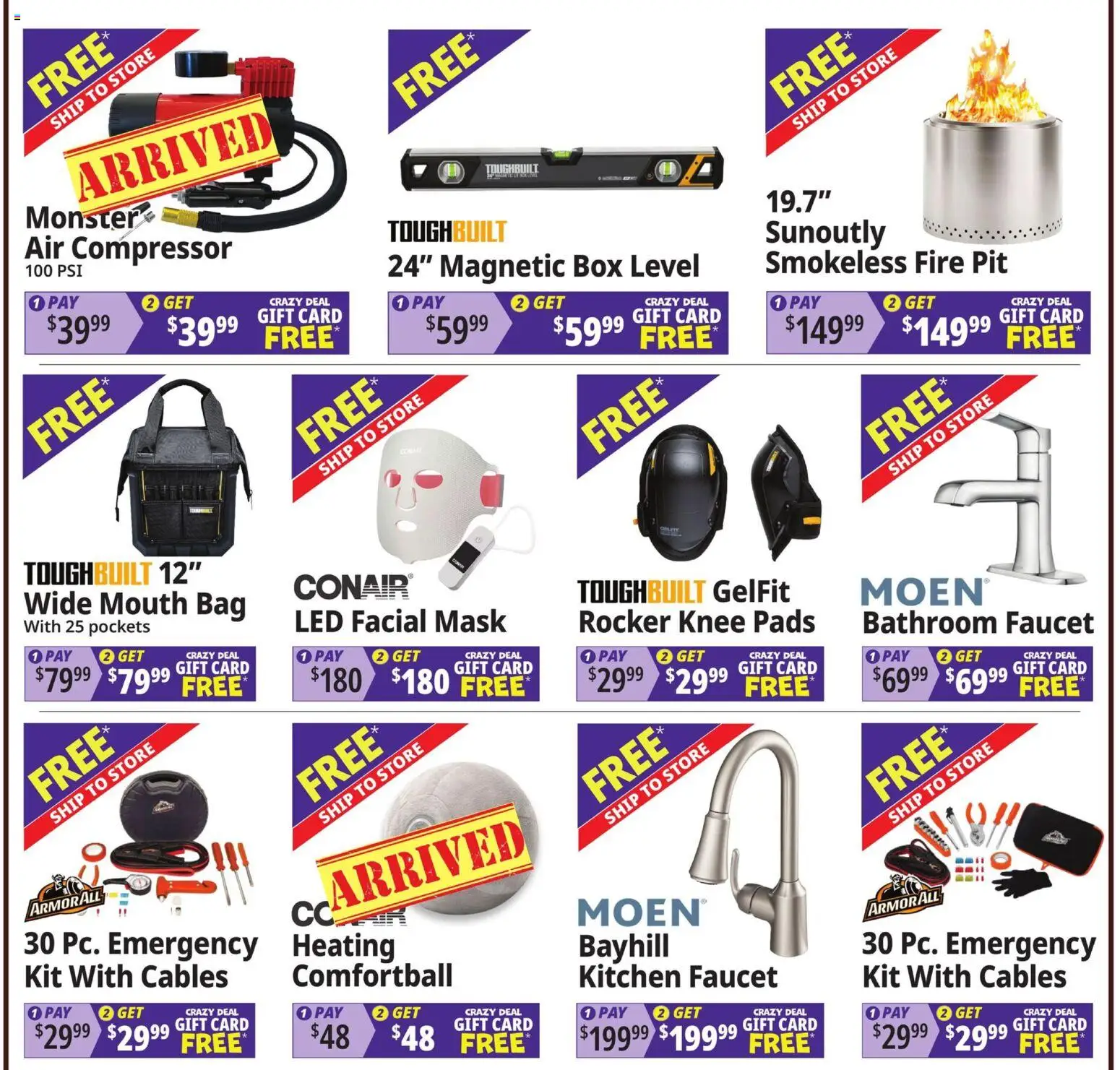 Ocean State Job Lot Coming Attractions - MA - valid from 08/13/2026 | Page: 2 | Products: Box, Mask, Pads, Bag