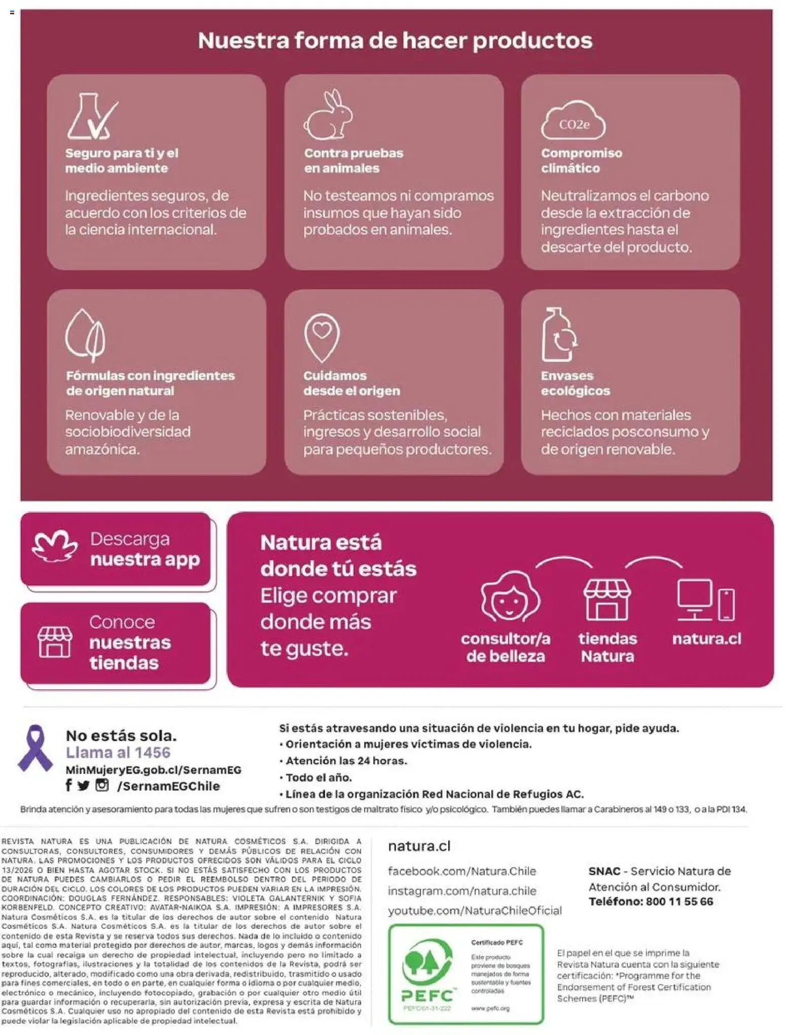 Natura catálogo │ válido desde el 31.08.2026 | Página: 192 | Productos: Revista, Sobre, Té, Ingredientes