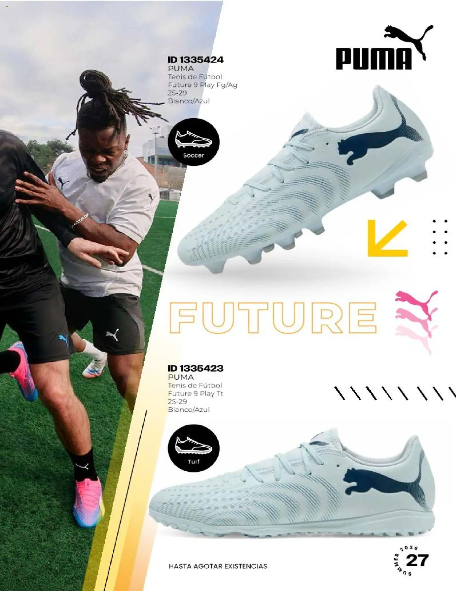 Nuevas ofertas de Price Shoes válidas en toda la República Mexicana desde el 04.06.2026. ¡Encuentra las mejores ofertas en Price Shoes catálogo Fútbol 2026! | Página: 27 | Productos: Tenis