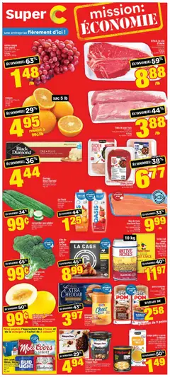 Preview of Super C weekly flyer / circulaire from shop Super C valid from Sep 24, 2026
