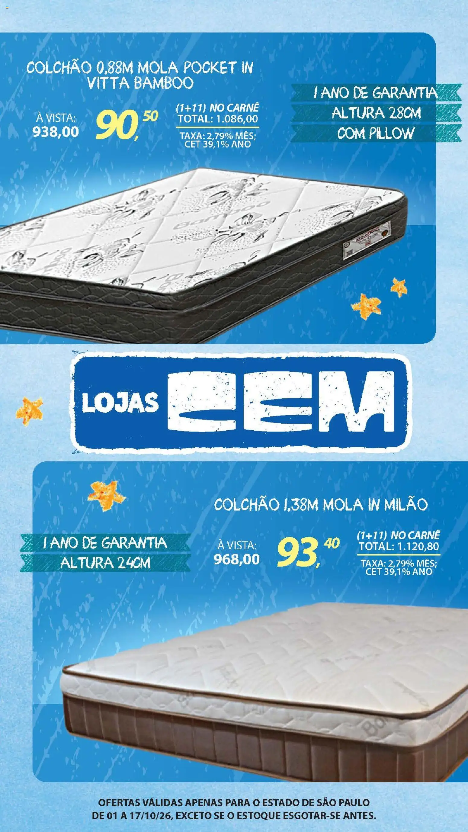 Lojas Cem Folheto - válido de 01/10/2026 | Página: 97