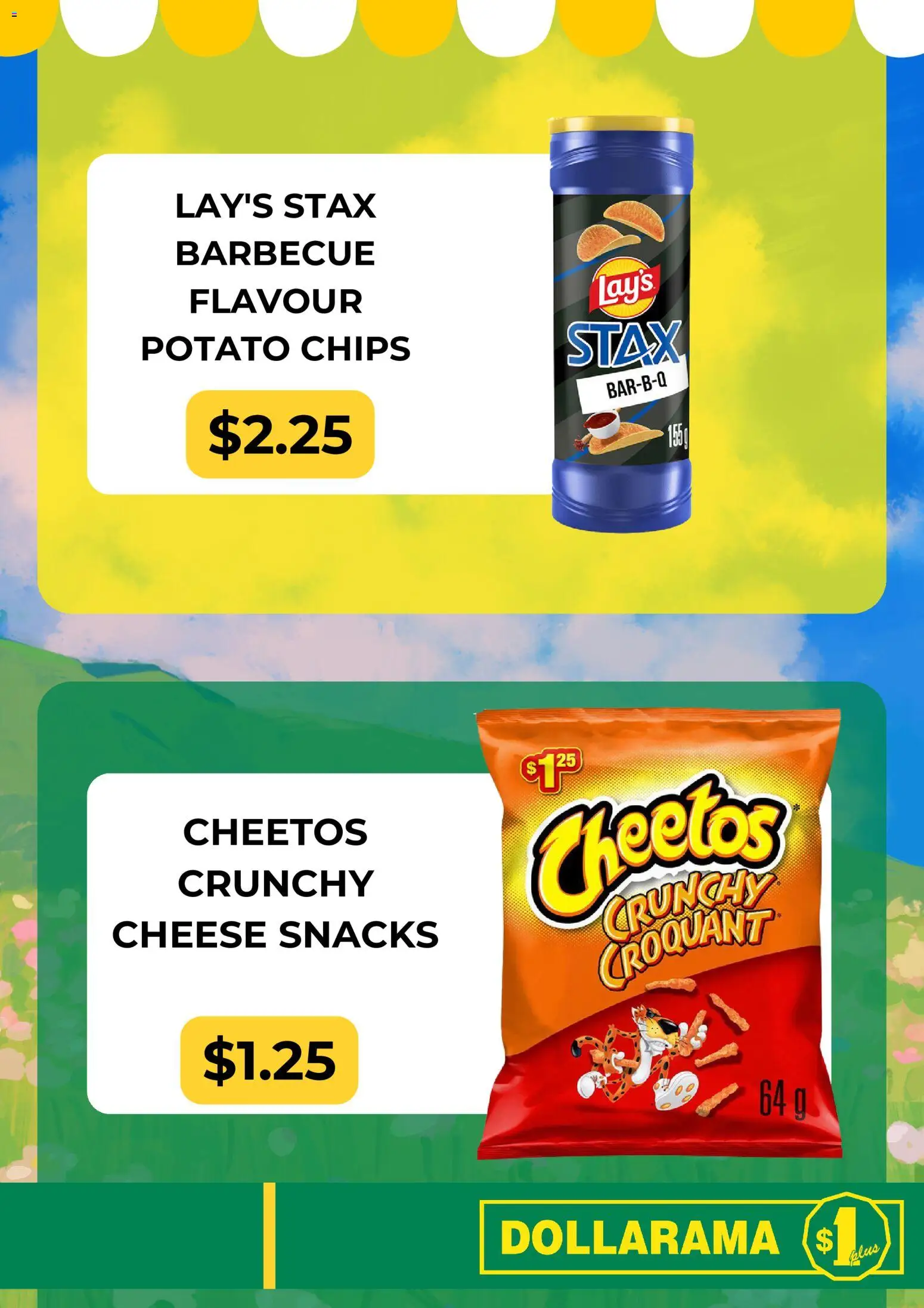 Dollarama flyer valid from Jul 22, 2026 | Page: 5 | Products: Chips, Cheese