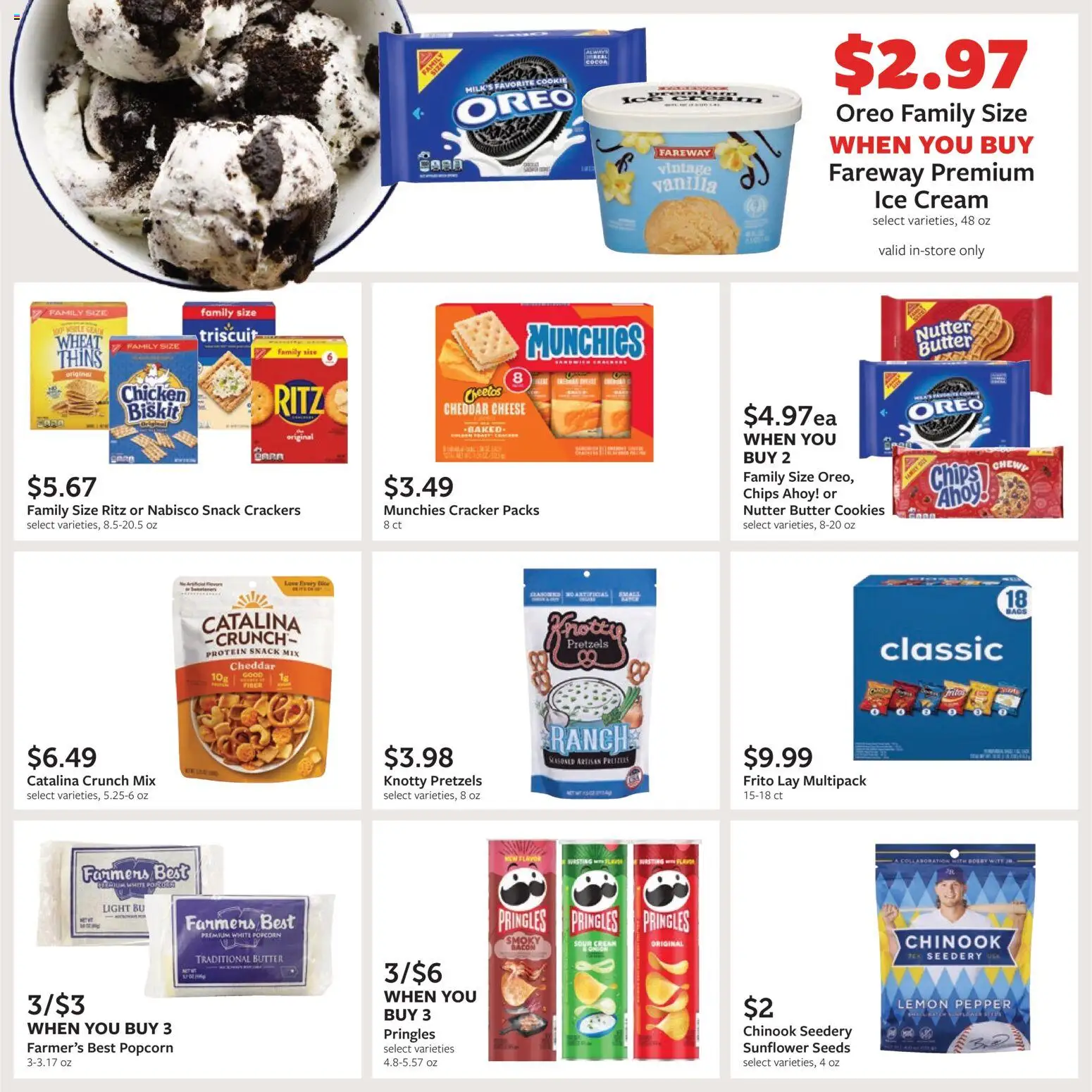 Fareway Monthly Ad - valid from 04.05.2026 | Page: 20 | Products: Butter, Chips, Cream, Lemon
