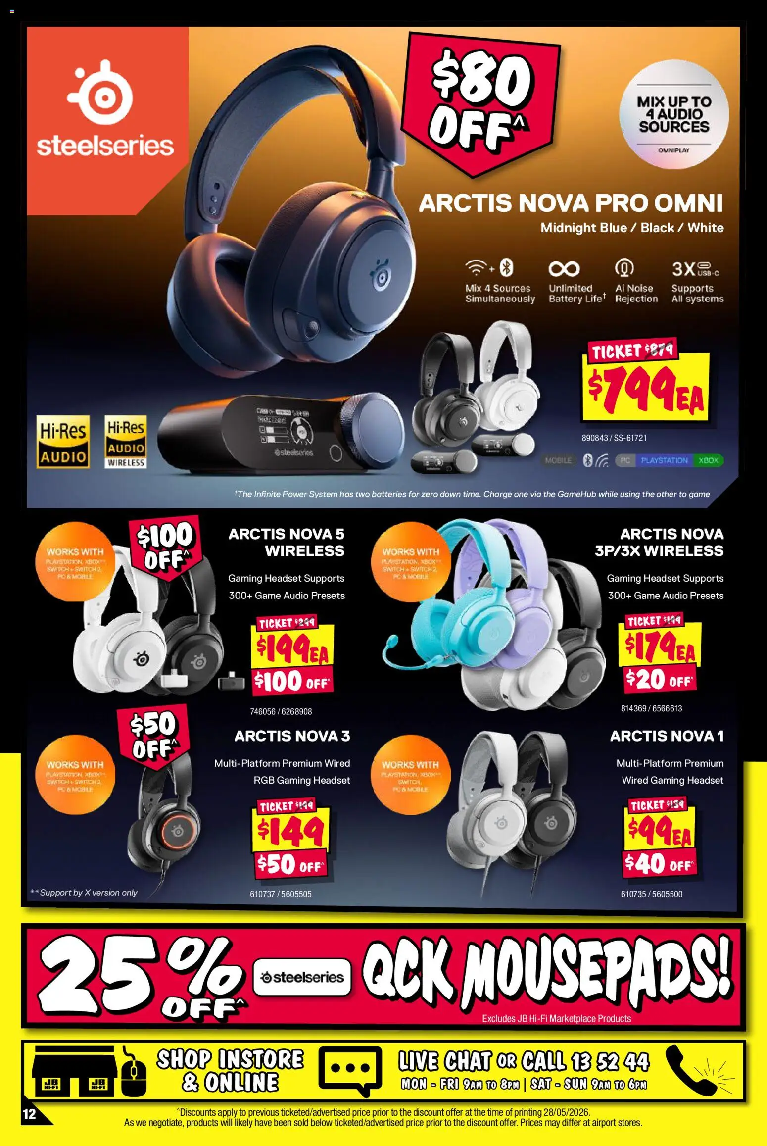 JB Hi-Fi catalogue - valid from 09.06.2026 | Page: 12 | Products: Battery, Batteries, Pc, Audio
