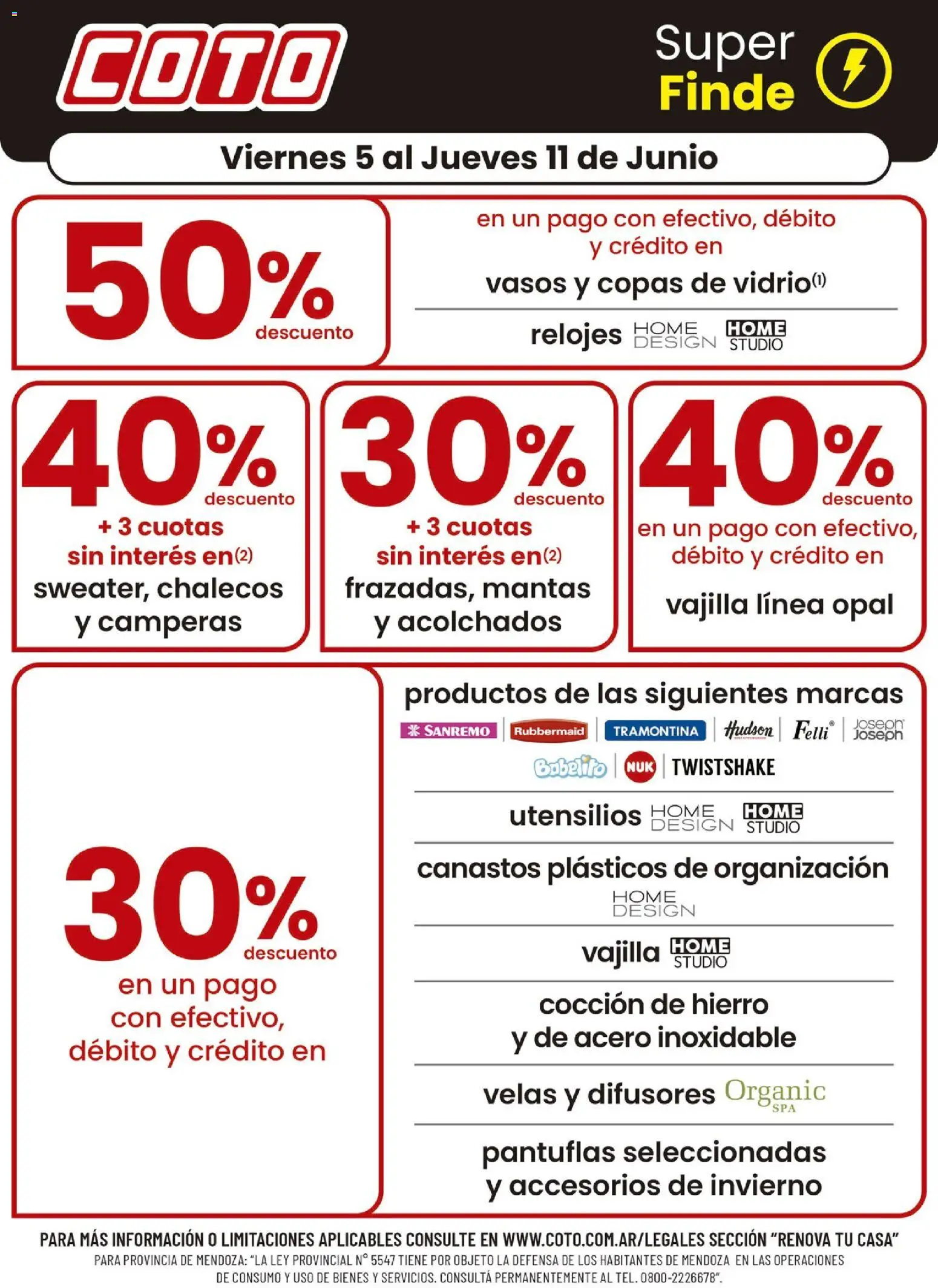 Coto - Renova Clases │ válido desde el 05.06.2026 | Página: 1 | Productos: Vasos