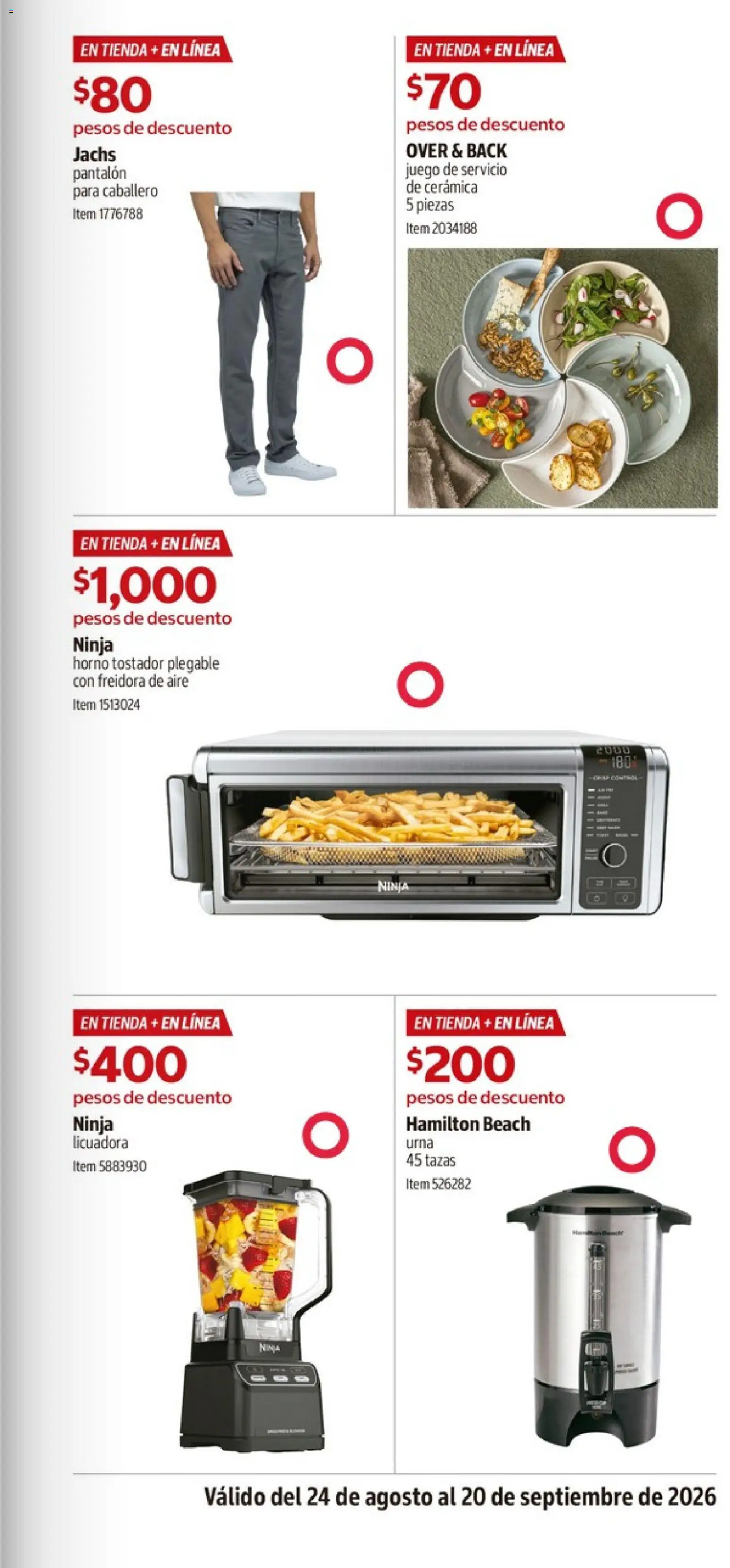 Nuevas ofertas de Costco válidas en toda la República Mexicana desde el 24/08/2026. ¡Encuentra las mejores ofertas en Costco catálogo! | Página: 15
