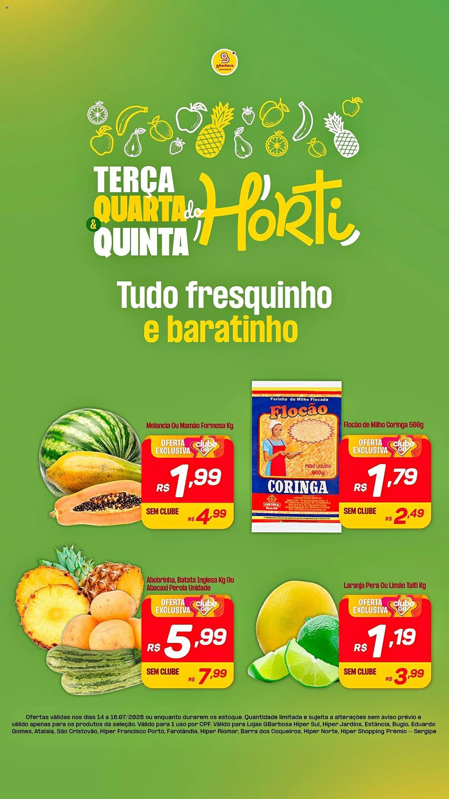 Gbarbosa Folheto - válido de 14/07/2026 | Página: 1