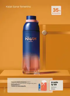 Vista previa de folleto Catálogo Natura - Ciclo 9 de la Natura válido desde 24/05/2026 | Página: 23 | Productos: Bolsa, EAU de Toilette