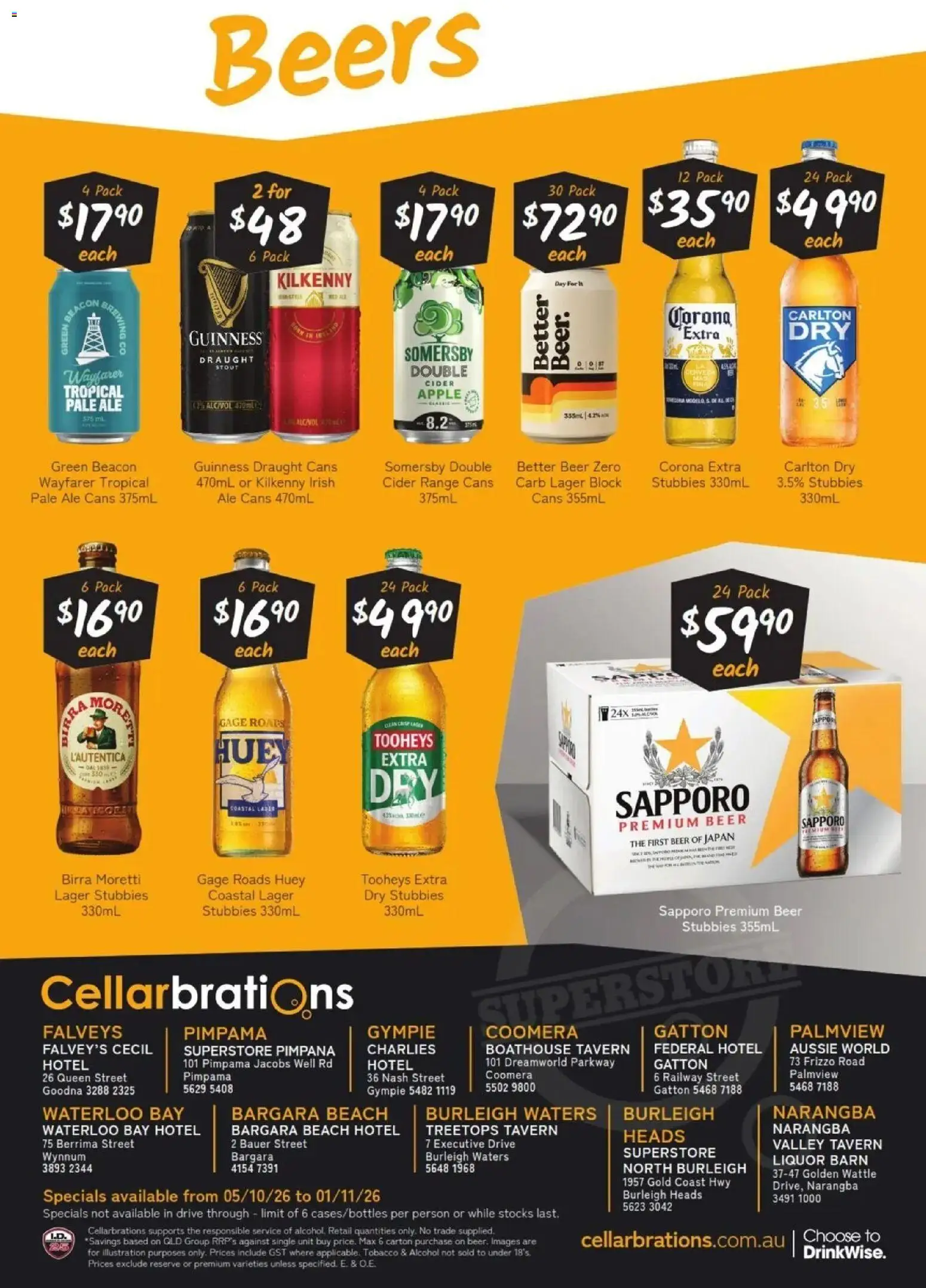 Cellarbrations catalogue Wynnum - 05/10/2026 > weekly / monthly specials | Page: 6