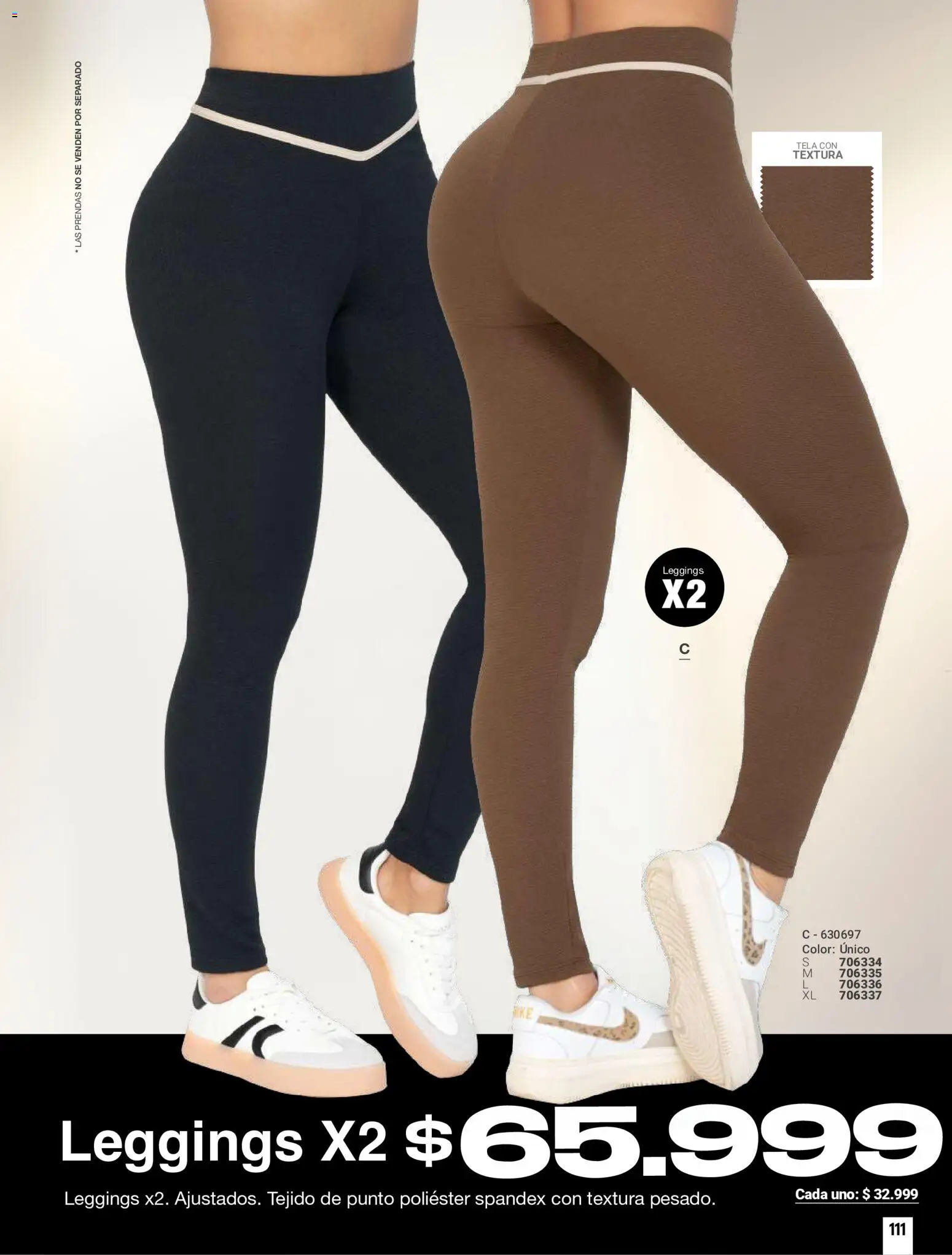 Carmel revista - valida desde el 01/10/2026 | Página: 111 | Productos: Leggings